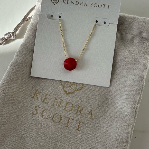 Kendra Scott Jolie crystal pendant necklace - Picture 2 of 5